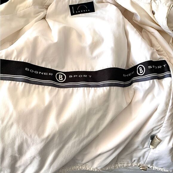 Vintage Bogner heavily embroidered Elephant Design white ski jacket 4 - Picture 6 of 15